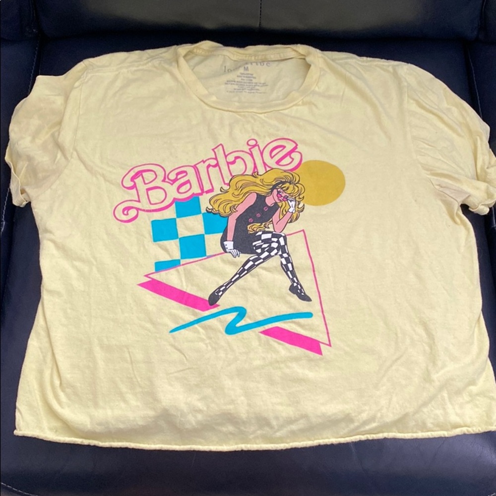 Retro Barbie crop top